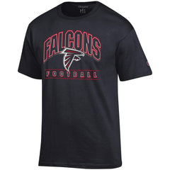 Atlanta Falcons Champion Football T-Shirt - Black - NFL