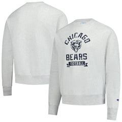 Chicago Bears Champion Reverse Weave Fleece Pullover Sweatshirt - Heather Gray - NFL