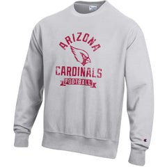 Arizona Cardinals Champion Reverse Weave Fleece Pullover Sweatshirt - Heather Gray - NFL