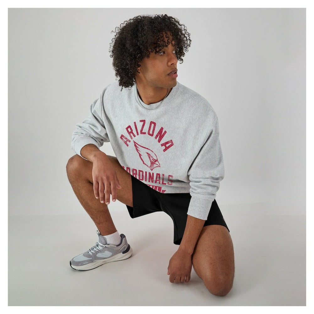 Arizona Cardinals Champion Reverse Weave Fleece Pullover Sweatshirt - Heather Gray - NFL