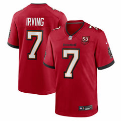 Bucky Irving Tampa Bay Buccaneers 50th Season Team Game Jersey - Red - Nike
