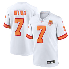 Bucky Irving '76 Tampa Bay Buccaneers 50th Season Game Jersey - White - Nike