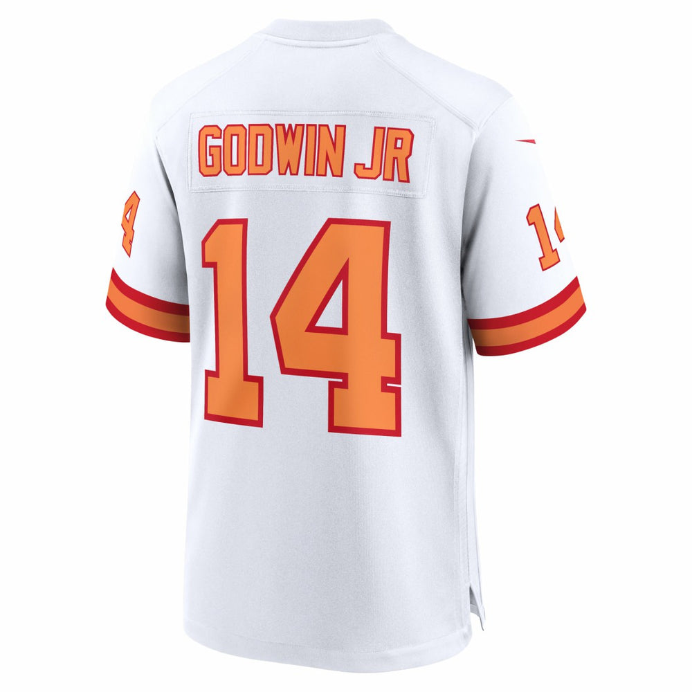 Chris Godwin Jr. '76 Tampa Bay Buccaneers 50th Season Game Jersey - White - Nike