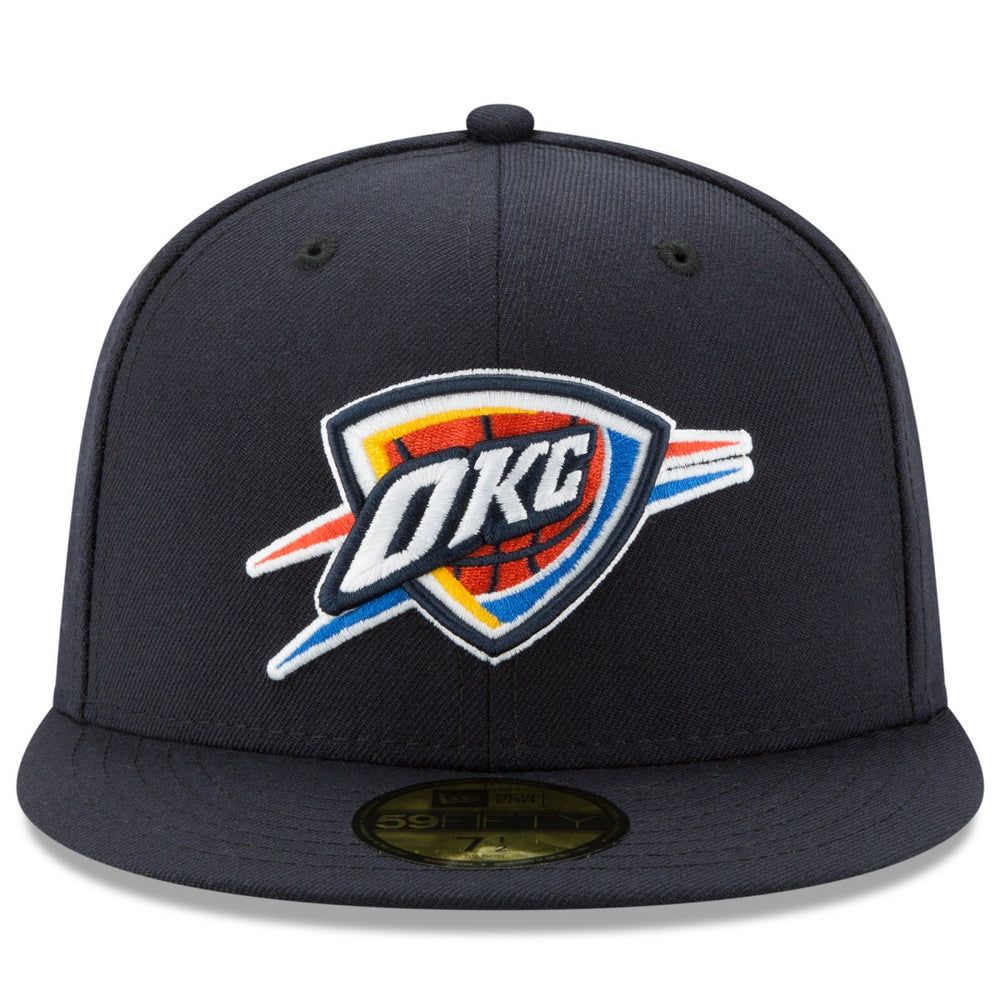 New Era Oklahoma City Thunder 2025 NBA Finals Champions Side Patch 59FIFTY Fitted Hat Navy
