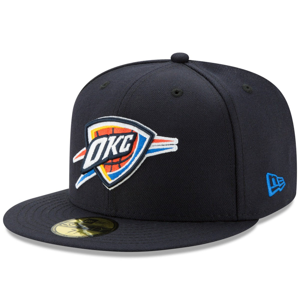 New Era Oklahoma City Thunder 2025 NBA Finals Champions Side Patch 59FIFTY Fitted Hat Navy