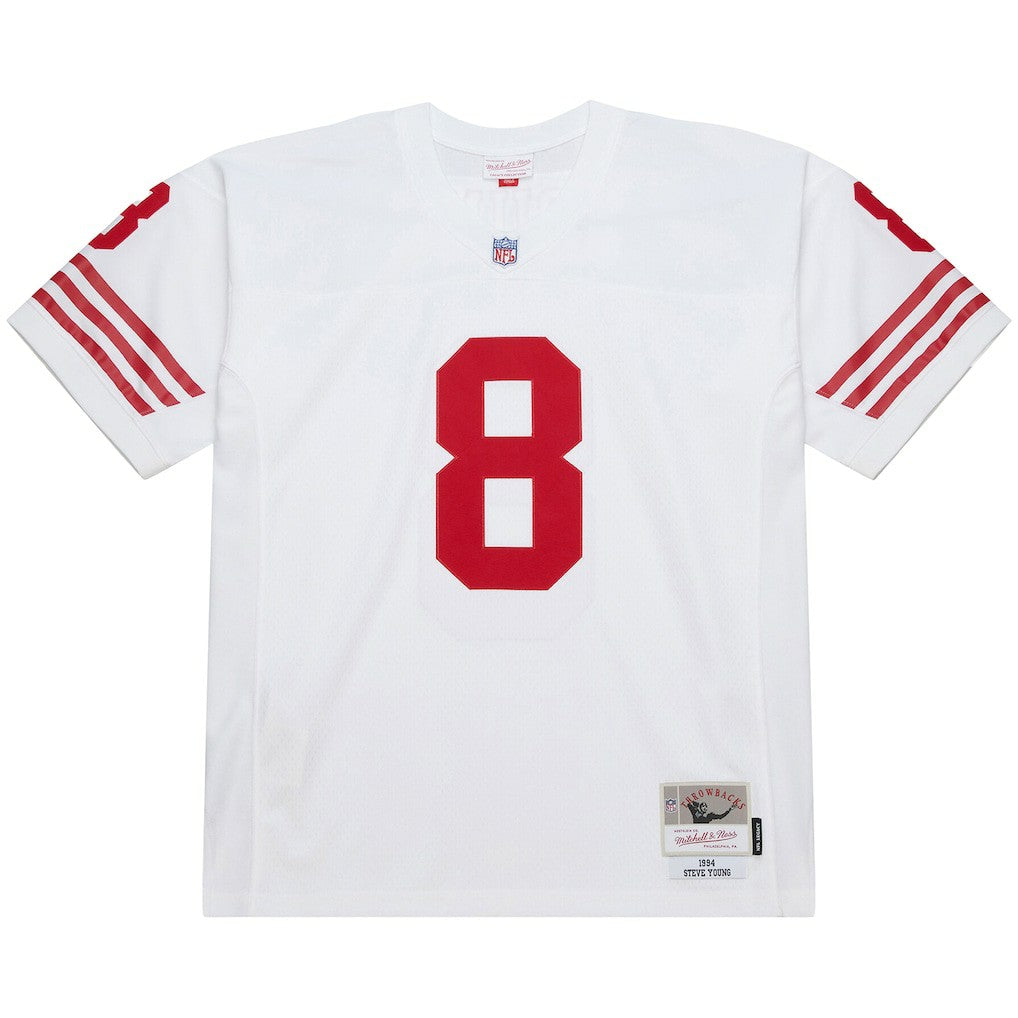Steve Young San Francisco 49ers 1994 Legacy Replica Jersey - White - Mitchell & Ness