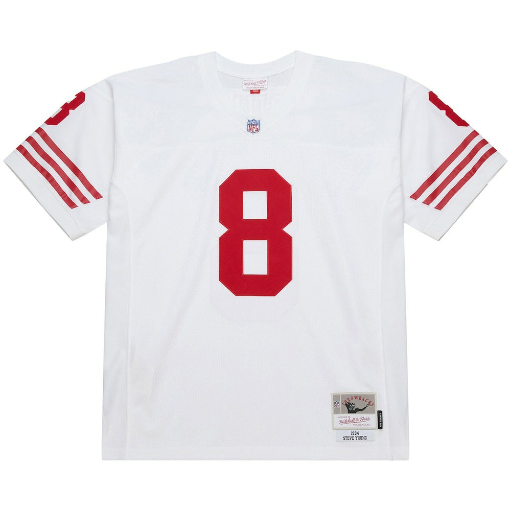 Steve Young San Francisco 49ers 1994 Legacy Replica Jersey - White - Mitchell & Ness