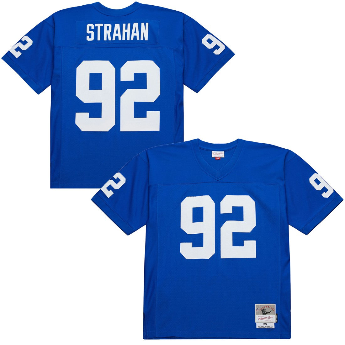Michael Strahan New York Giants 1994 Legacy Replica Jersey - Royal - Mitchell & Ness