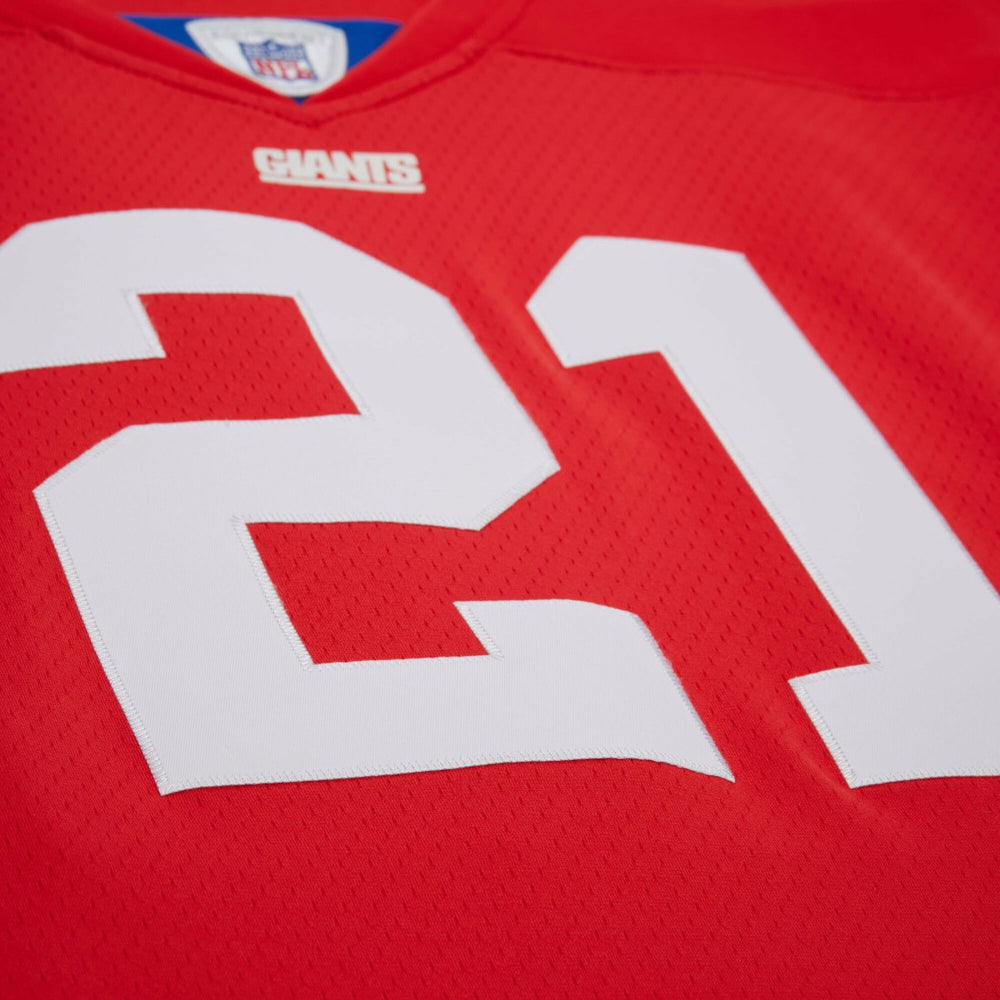 Tiki Barber New York Giants 2004 Legacy Replica Jersey - Red - Mitchell & Ness