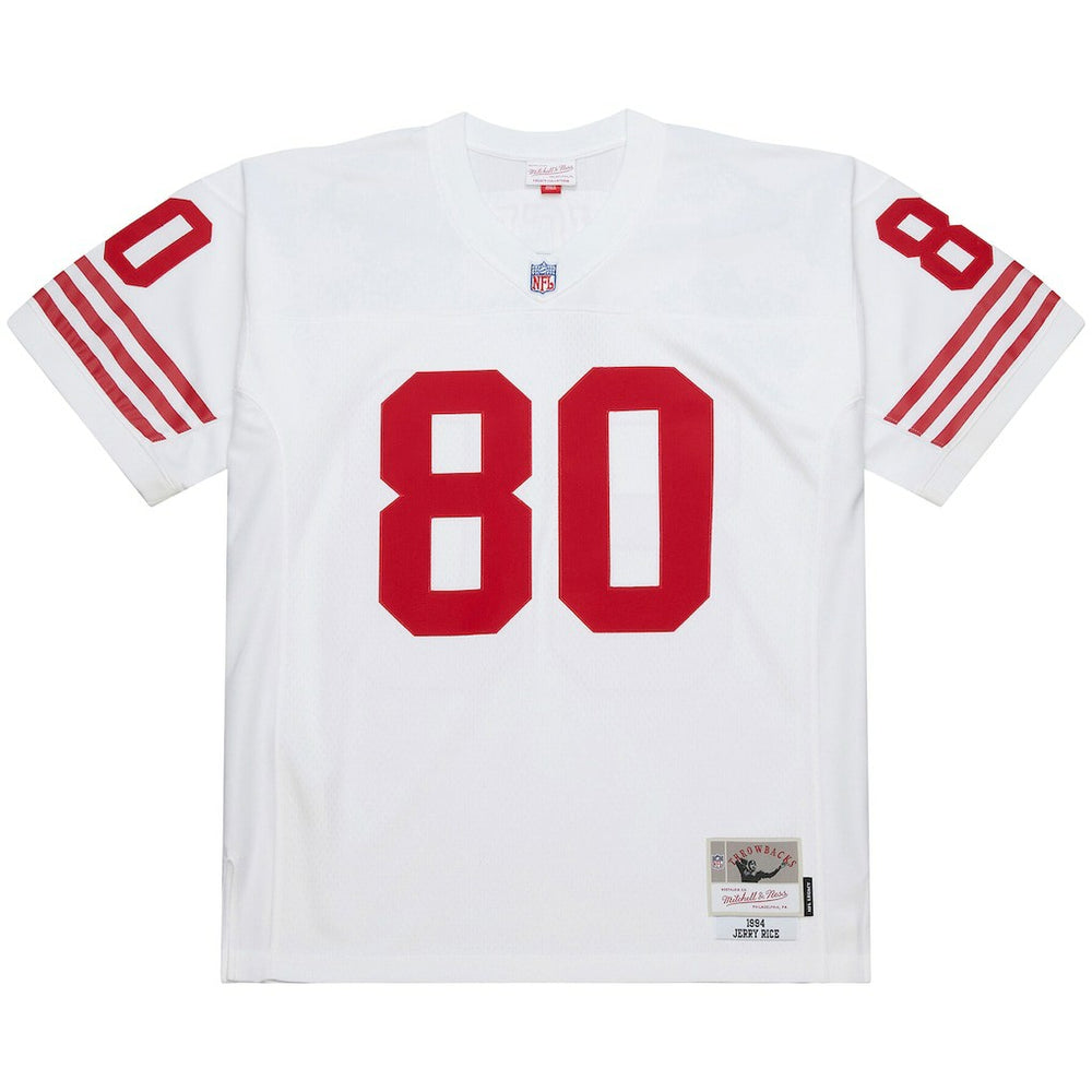 Jerry Rice San Francisco 49ers 1994 Legacy Replica Jersey - White - Mitchell & Ness