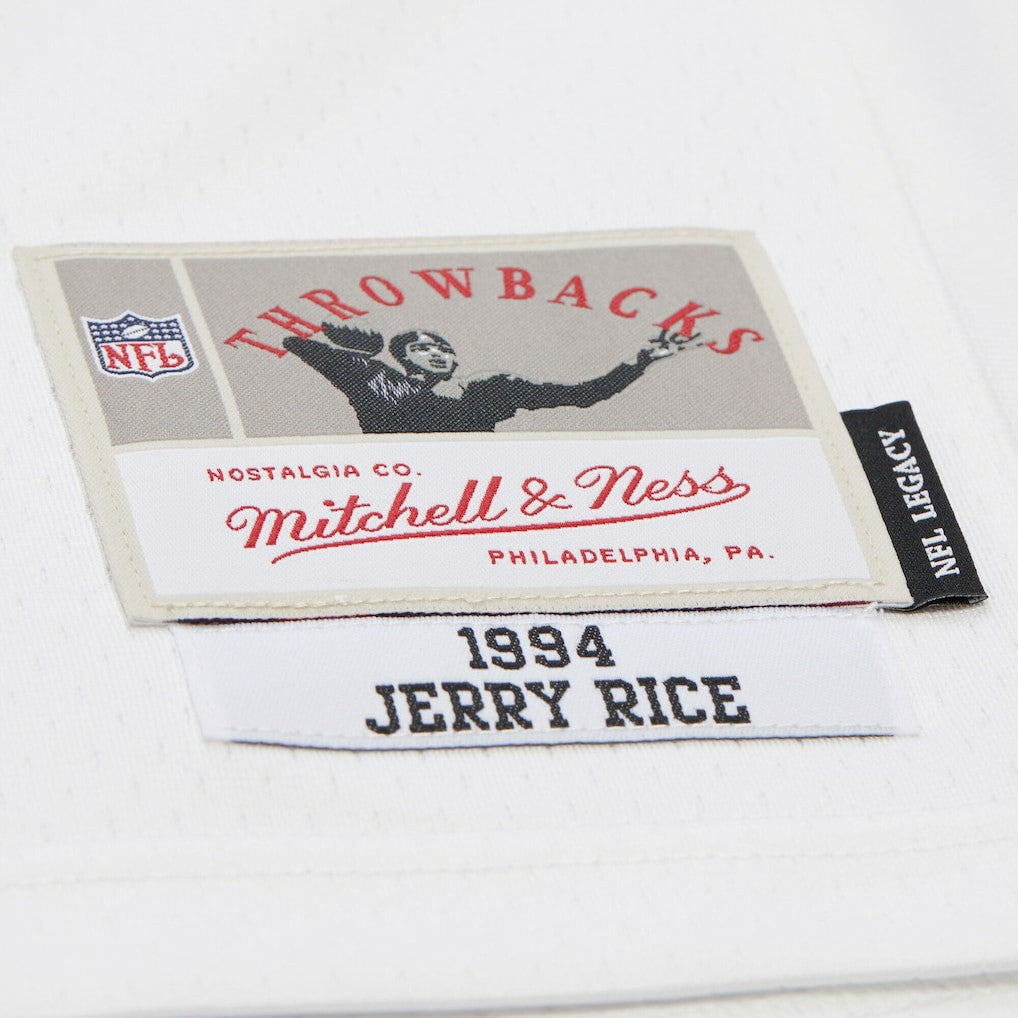 Jerry Rice San Francisco 49ers 1994 Legacy Replica Jersey - White - Mitchell & Ness