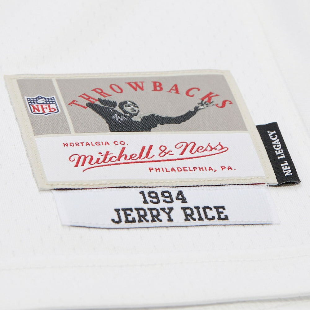 Jerry Rice San Francisco 49ers 1994 Legacy Replica Jersey - White - Mitchell & Ness