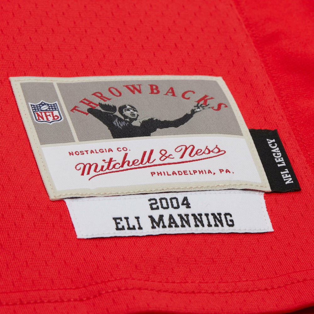 Eli Manning New York Giants 2004 Legacy Replica Jersey - Red - Mitchell & Ness
