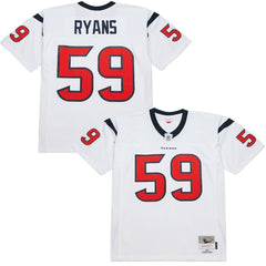 DeMeco Ryans Houston Texans 2006 Legacy Replica Jersey - White - Mitchell & Ness