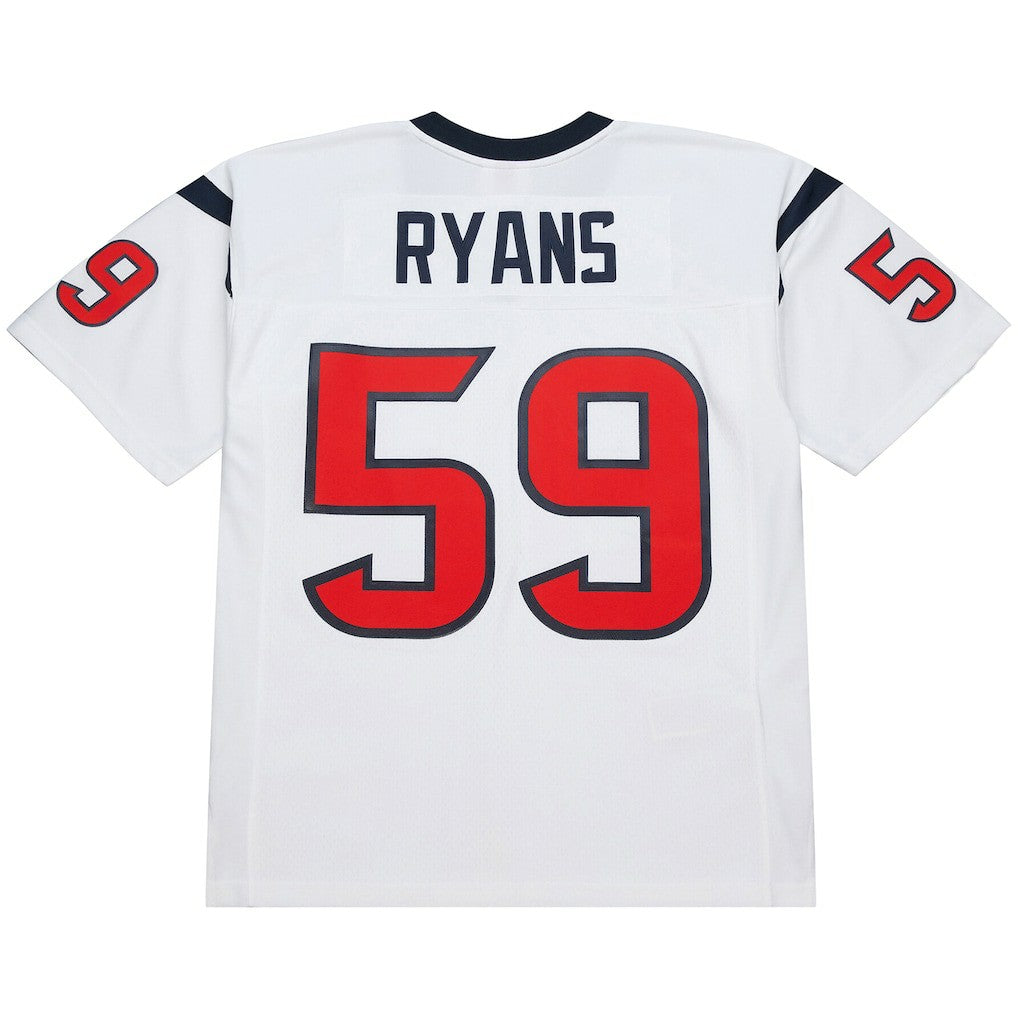DeMeco Ryans Houston Texans 2006 Legacy Replica Jersey - White - Mitchell & Ness