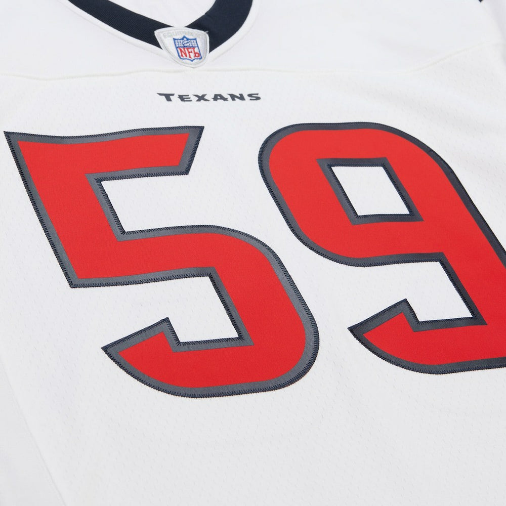 DeMeco Ryans Houston Texans 2006 Legacy Replica Jersey - White - Mitchell & Ness