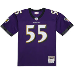 Terrell Suggs Baltimore Ravens 2003 Legacy Replica Jersey - Purple - Mitchell & Ness