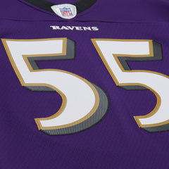 Terrell Suggs Baltimore Ravens 2003 Legacy Replica Jersey - Purple - Mitchell & Ness