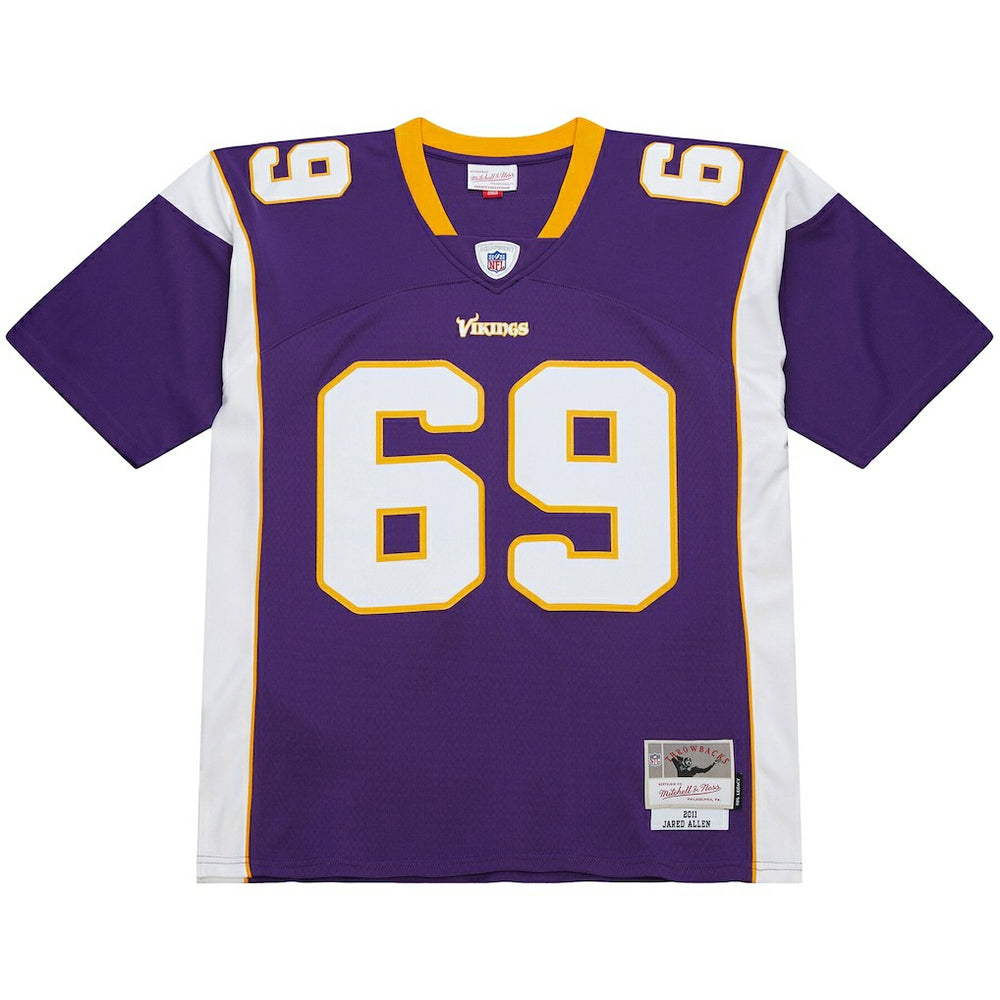 Jared Allen Minnesota Vikings 2011 Legacy Replica Jersey - Purple - Mitchell & Ness