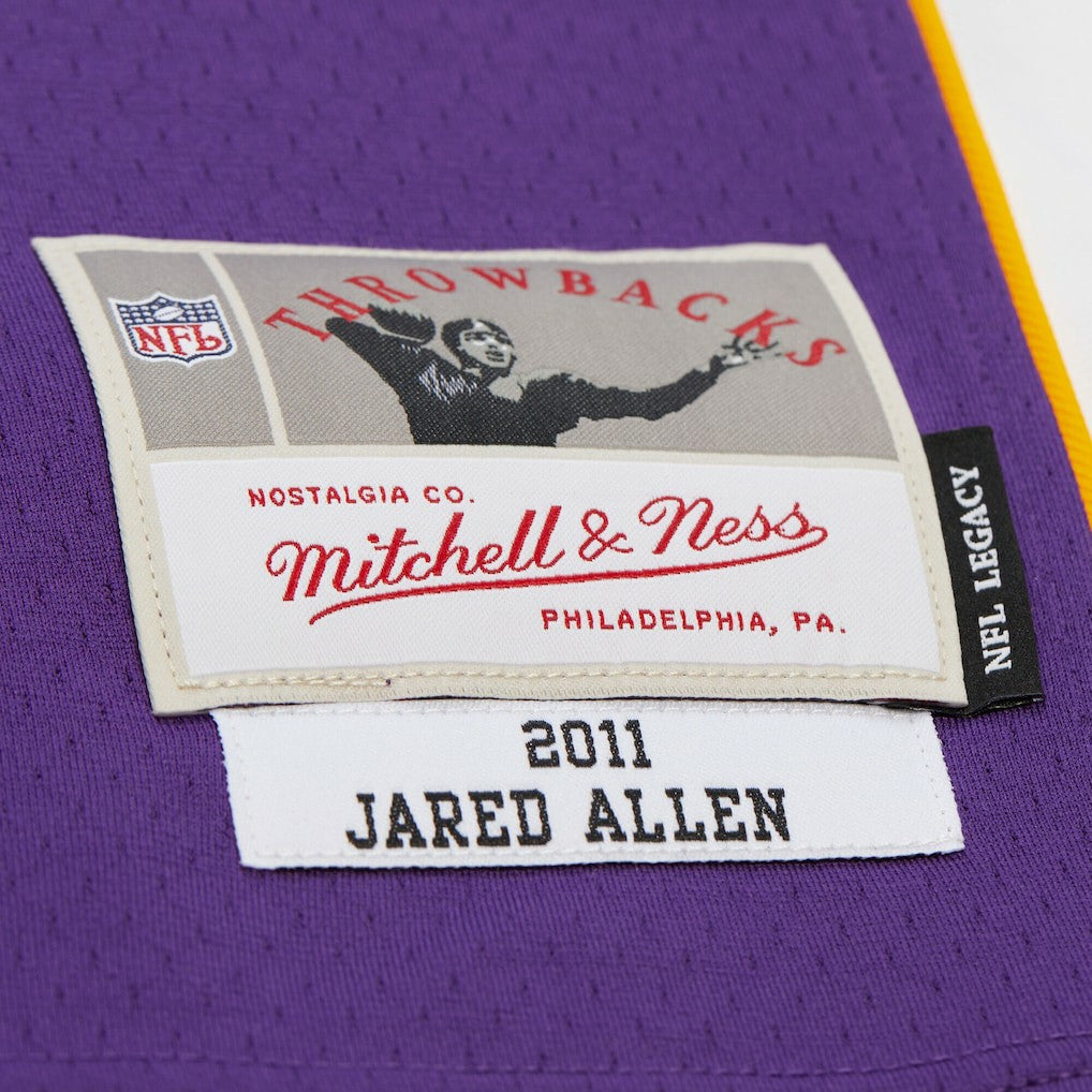 Jared Allen Minnesota Vikings 2011 Legacy Replica Jersey - Purple - Mitchell & Ness