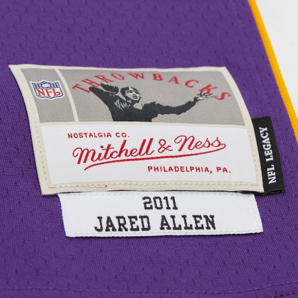 Jared Allen Minnesota Vikings 2011 Legacy Replica Jersey - Purple - Mitchell & Ness