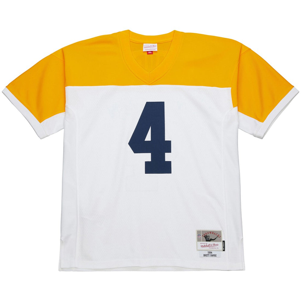 Brett Favre Green Bay Packers 1994 Legacy Replica Jersey - White - Mitchell & Ness