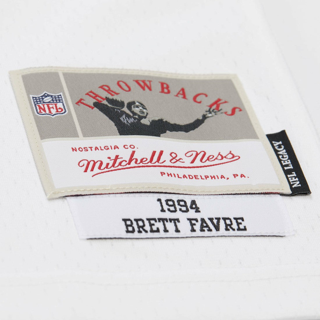 Brett Favre Green Bay Packers 1994 Legacy Replica Jersey - White - Mitchell & Ness