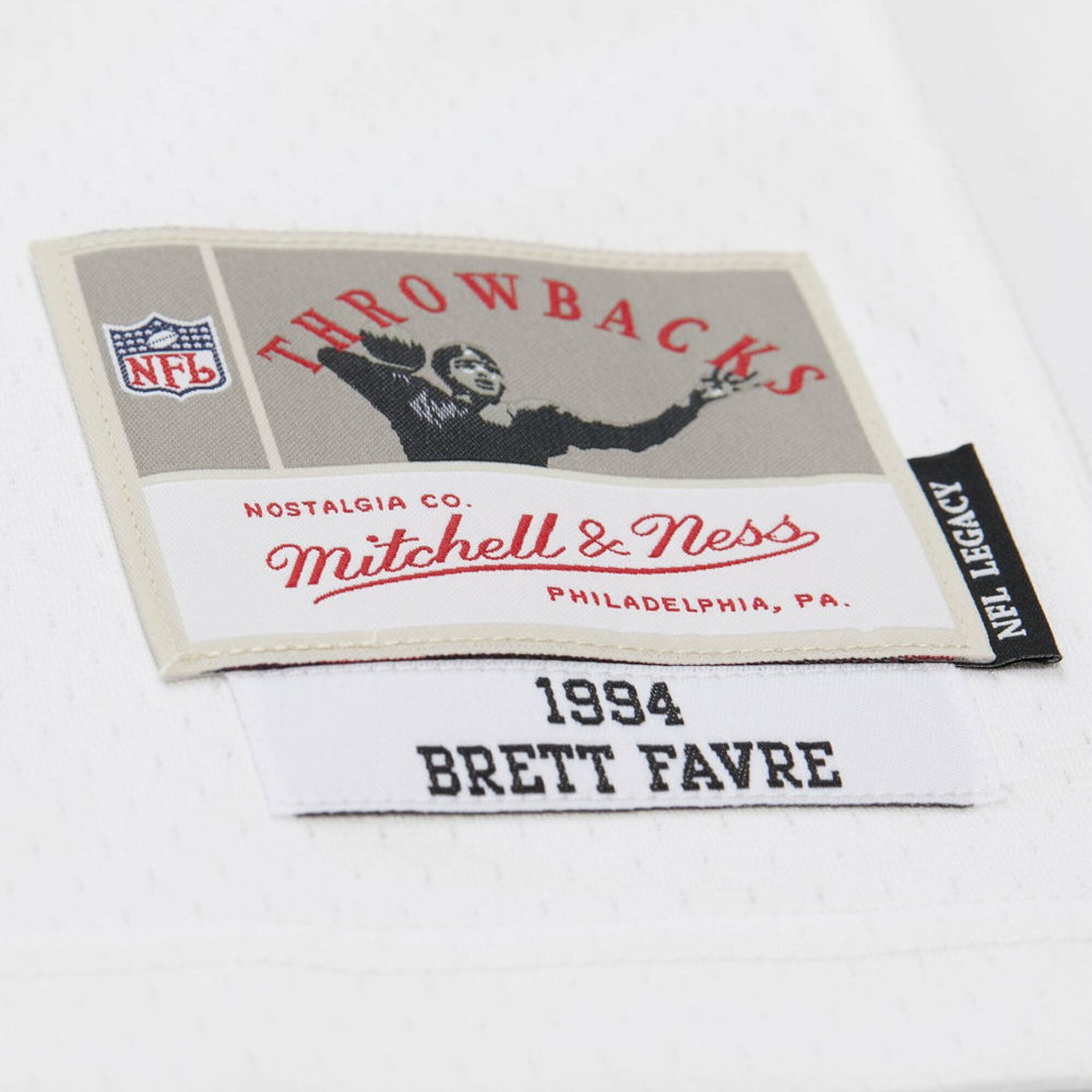 Brett Favre Green Bay Packers 1994 Legacy Replica Jersey - White - Mitchell & Ness