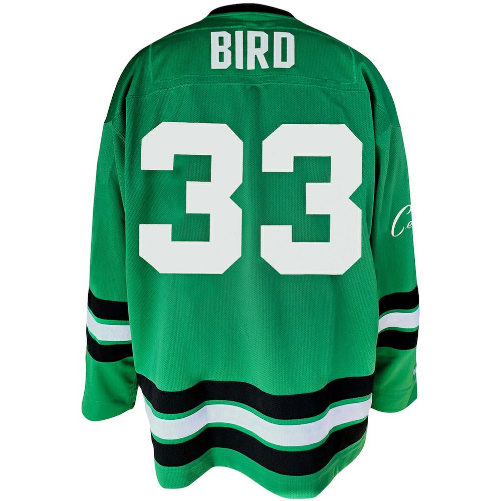 Mitchell & Ness Larry Bird Boston Celtics Big & Tall NBA Hockey Jersey Kelly Green