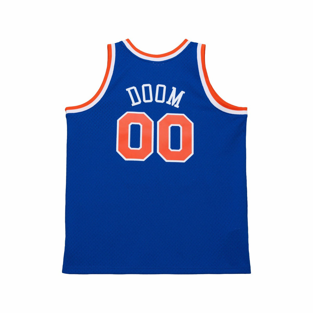 Mitchell & Ness MF DOOM x NY Knicks x A New York Story Fashion Jersey Blue