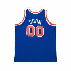 Mitchell & Ness MF DOOM x NY Knicks x A New York Story Fashion Jersey Blue