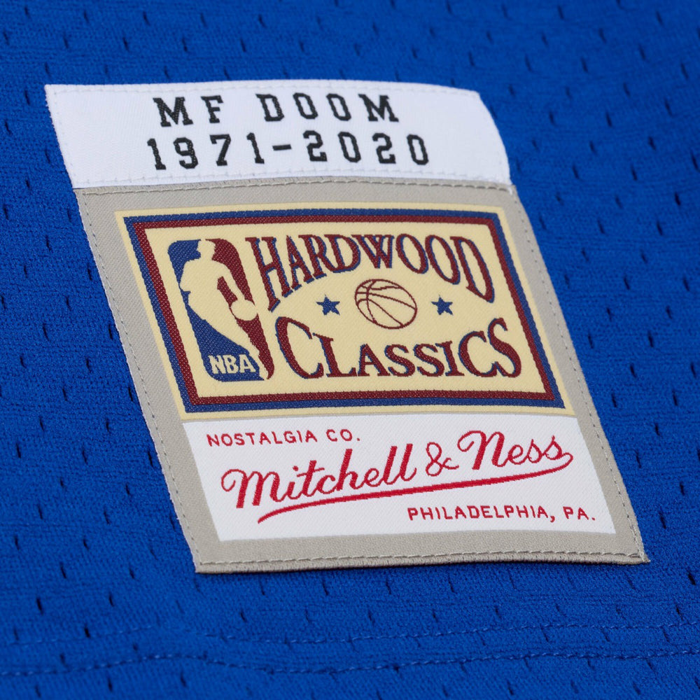 Mitchell & Ness MF DOOM x NY Knicks x A New York Story Fashion Jersey Blue