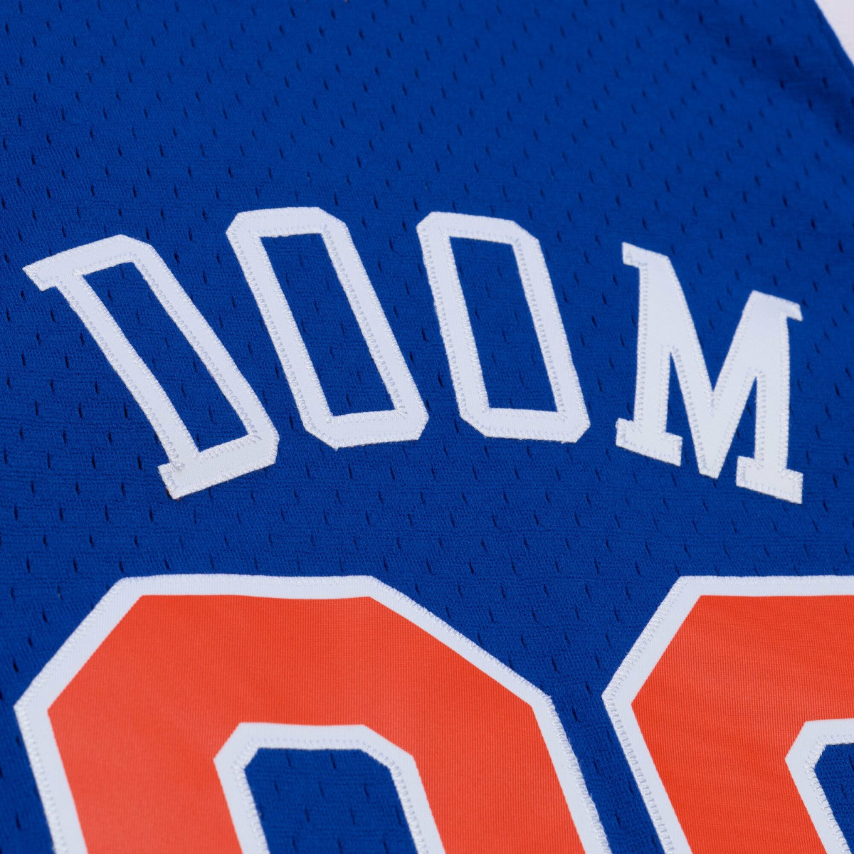 Mitchell & Ness MF DOOM x NY Knicks x A New York Story Fashion Jersey Blue