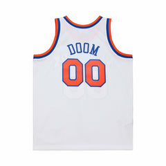 Mitchell & Ness MF DOOM x NY Knicks x A New York Story Fashion Jersey White