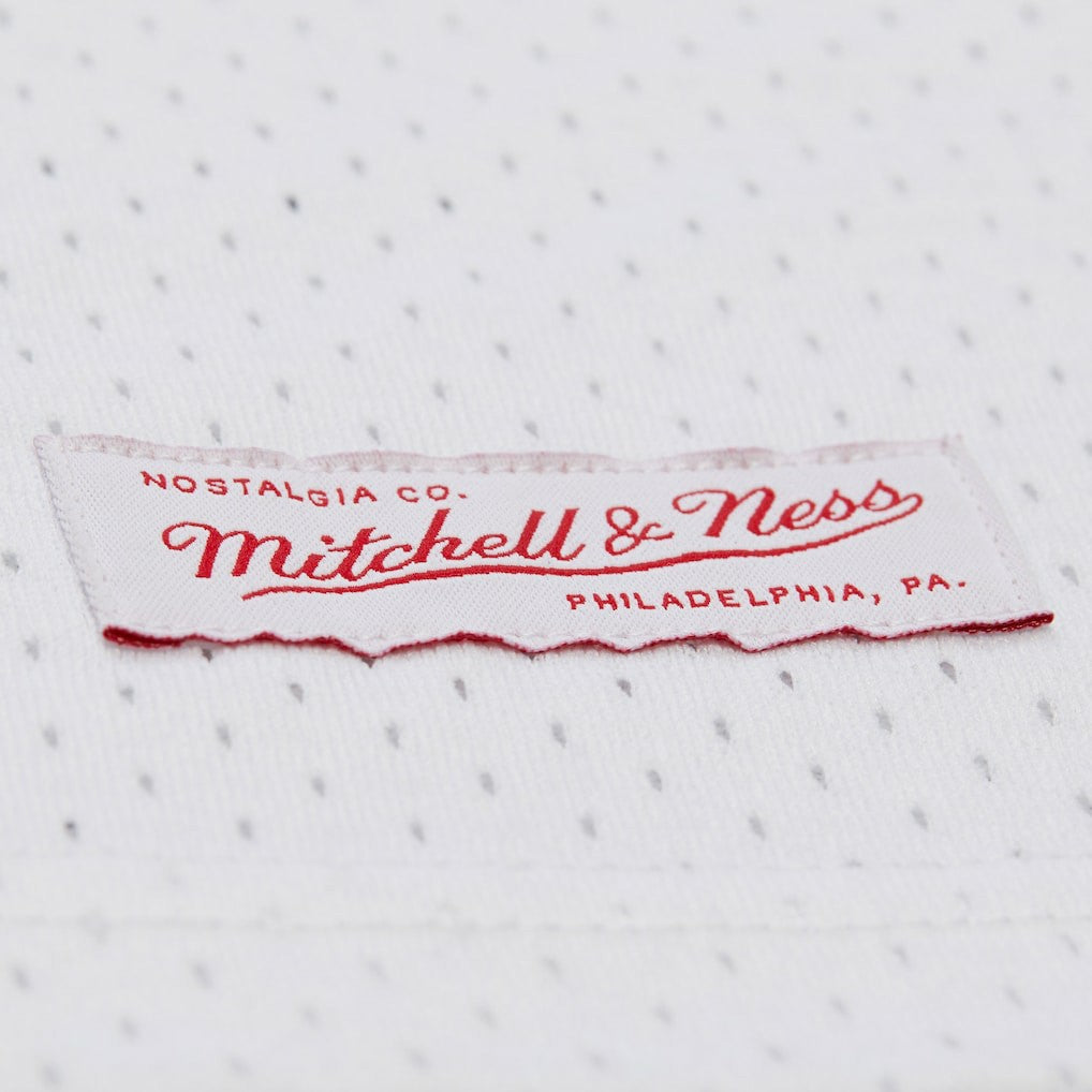 Mitchell & Ness  x NBA x AMP Mesh Tank Top White