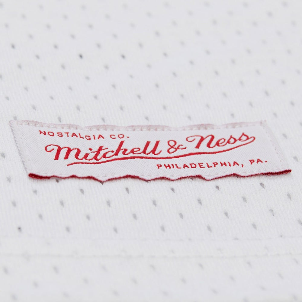 Mitchell & Ness  x NBA x AMP Mesh Tank Top White