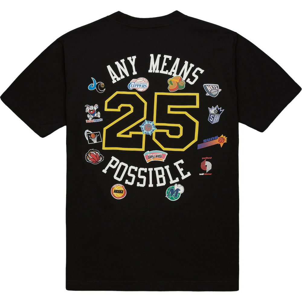 Mitchell & Ness  x NBA x AMP T-Shirt Black