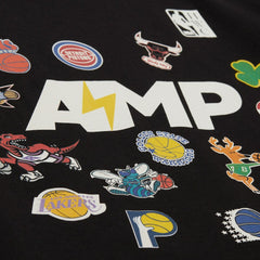 Mitchell & Ness  x NBA x AMP T-Shirt Black