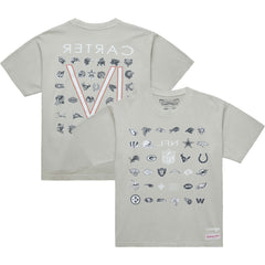 x NFL x Lil Wayne Carter VI T-Shirt - Gray - Mitchell & Ness