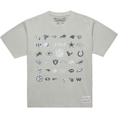 x NFL x Lil Wayne Carter VI T-Shirt - Gray - Mitchell & Ness