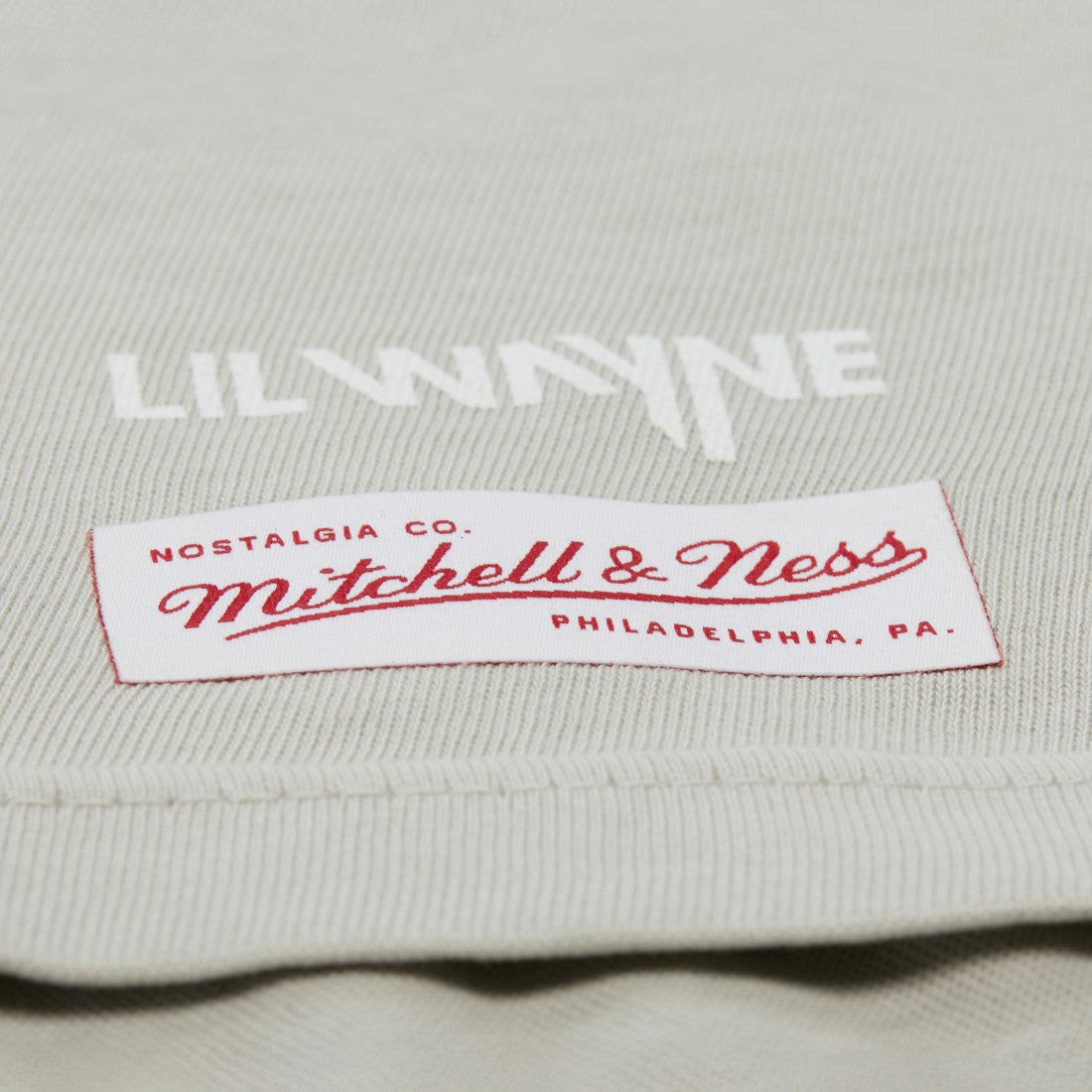 x NFL x Lil Wayne Carter VI T-Shirt - Gray - Mitchell & Ness