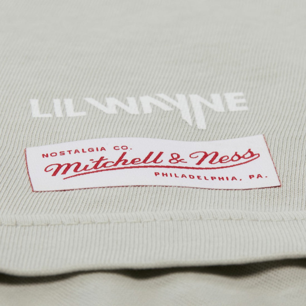 x NFL x Lil Wayne Carter VI T-Shirt - Gray - Mitchell & Ness