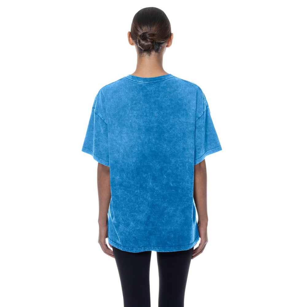 Detroit Lions New Era Women's Throwback Oversized T-Shirt - Blue - NFL