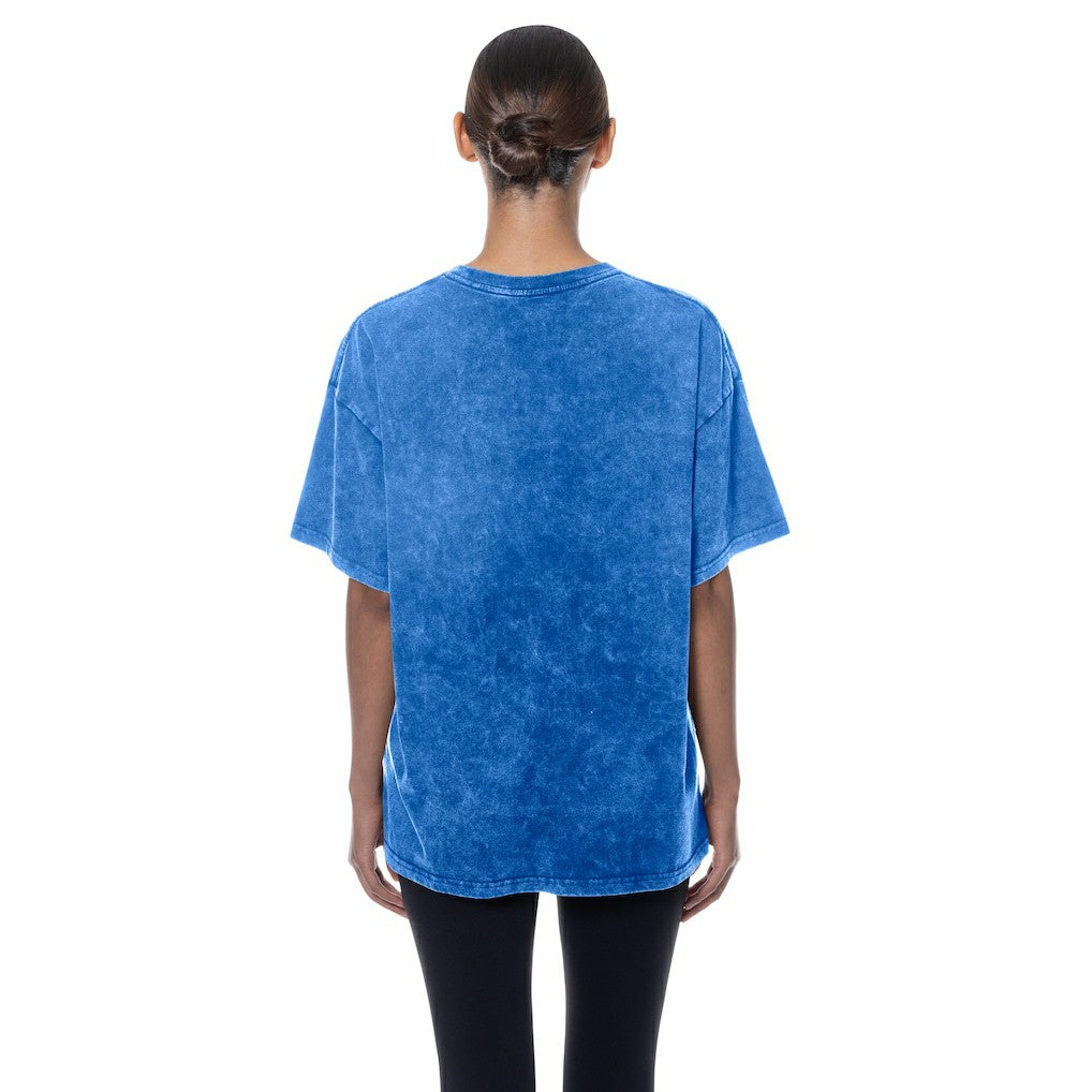 Buffalo Bills New Era Women's Throwback Oversized T-Shirt - Royal - NFL