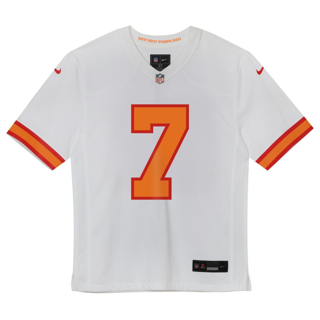 Bucky Irving '76 Tampa Bay Buccaneers Preschool Game Jersey - White - NFL