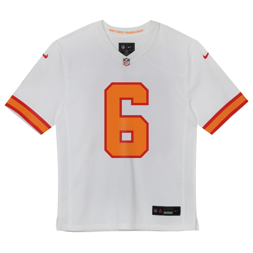 Baker Mayfield '76 Tampa Bay Buccaneers Preschool Game Jersey - White - NFL