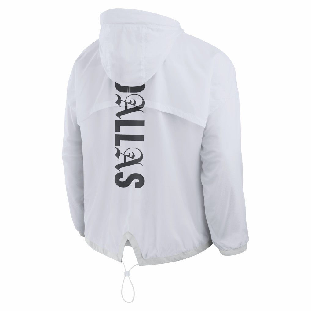 Dallas Cowboys Type Play Down Full-Zip Jacket - White - Fanatics