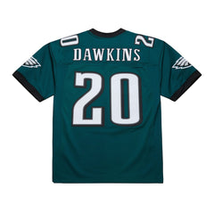 Brian Dawkins Philadelphia Eagles 2007 Authentic Throwback Retired Player Jersey - Green - Mitchell & Ness