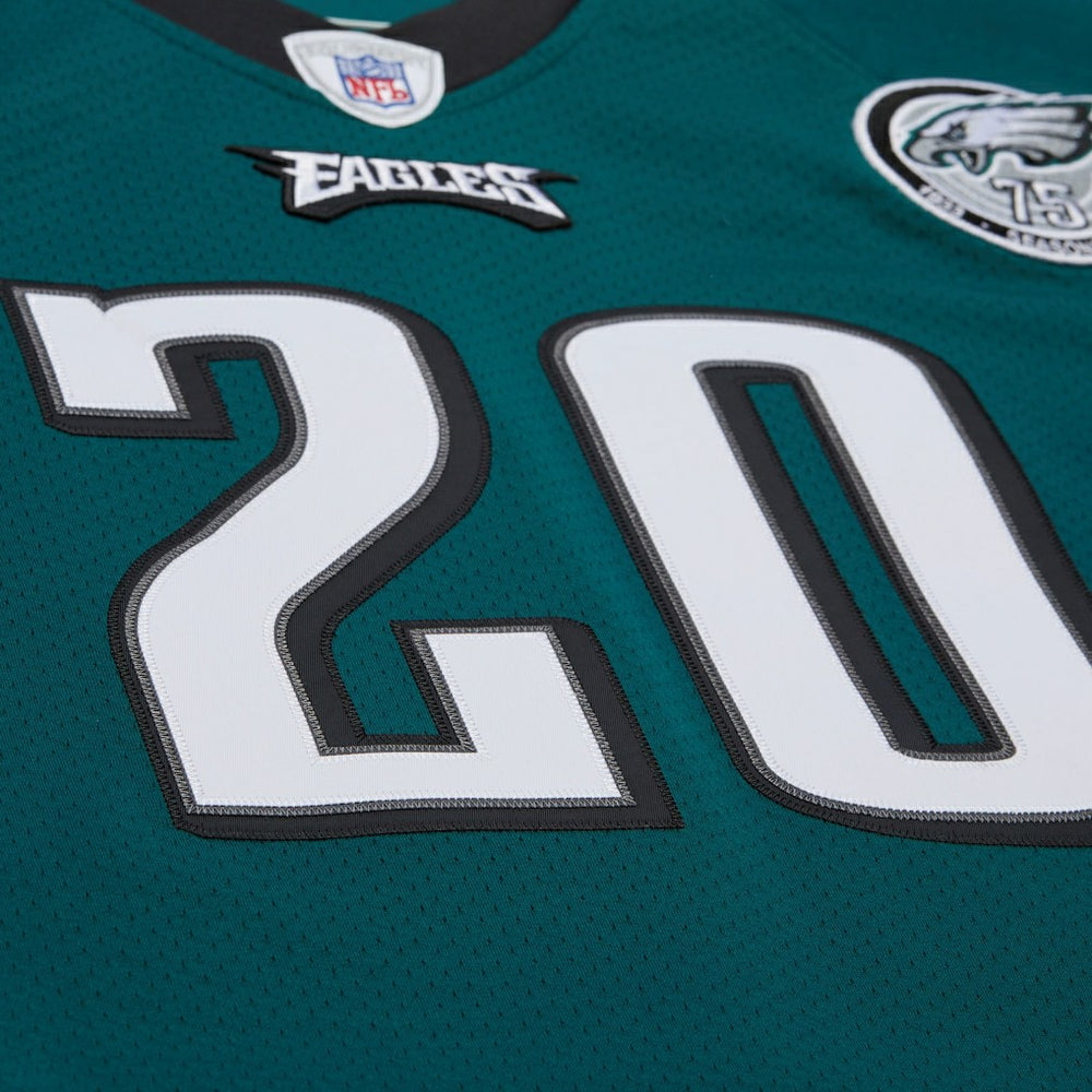 Brian Dawkins Philadelphia Eagles 2007 Authentic Throwback Retired Player Jersey - Green - Mitchell & Ness