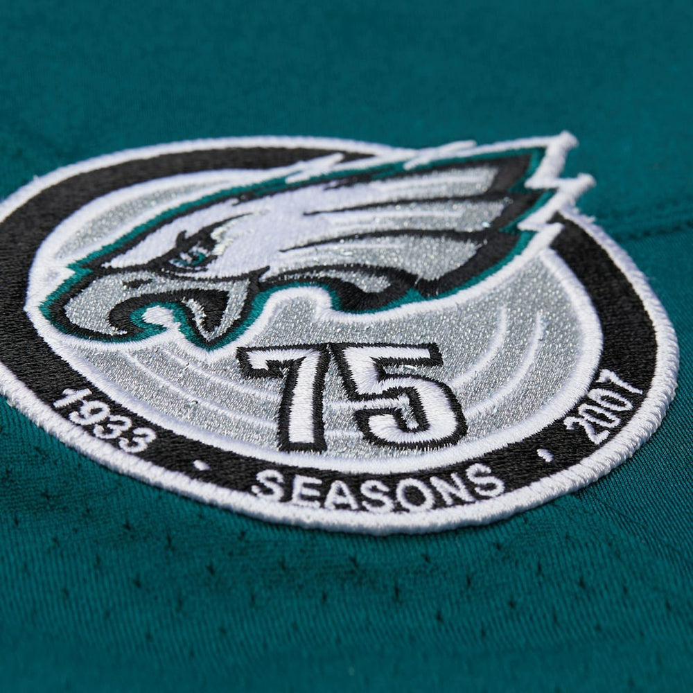 Brian Dawkins Philadelphia Eagles 2007 Authentic Throwback Retired Player Jersey - Green - Mitchell & Ness